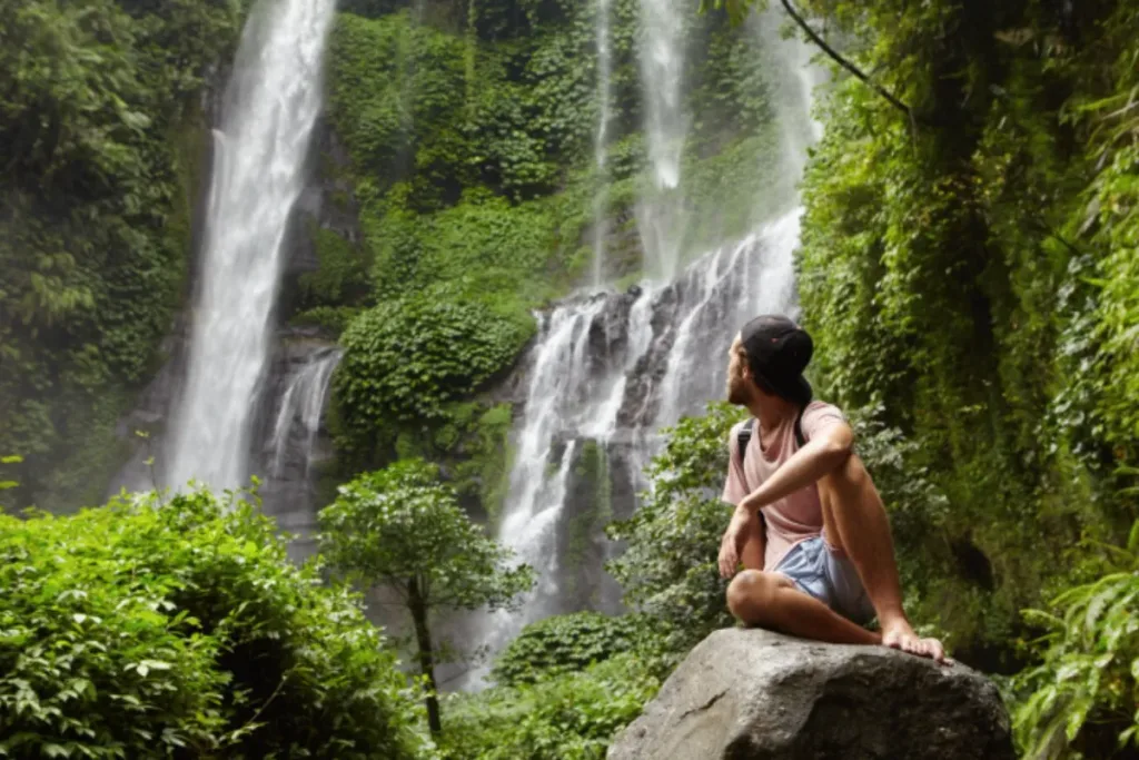 wisata alam Bali, air terjun sekumpul result