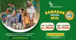 Ramadhan special at Bali Bird Park