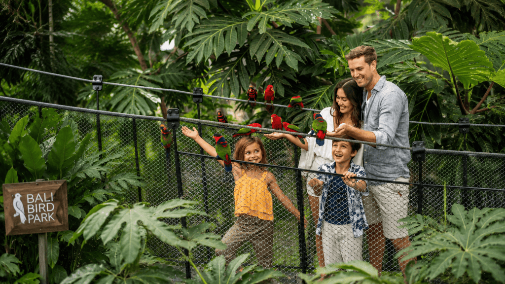 Easy Bali School Holiday at Bali Bird Park